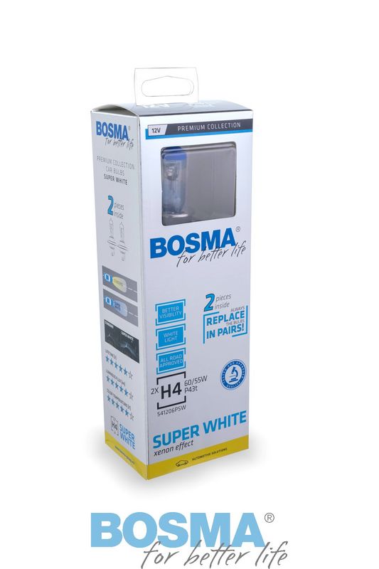 BOSMA 3462 - Bulb H4 12V 60/55W