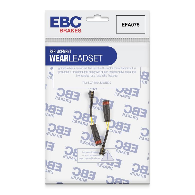 EBC Brakes Indicateur d'usure,plaquette de freins EFA075