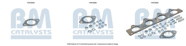 BM CATALYSTS szerelőkészlet, katalizátor FK91956