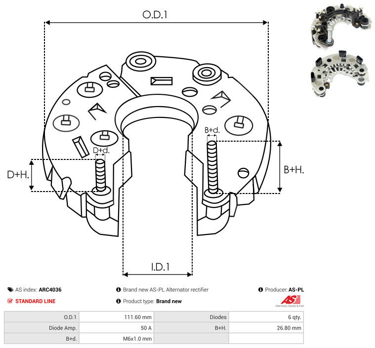 Seadistaja, generaator, AS-PL ARC4036