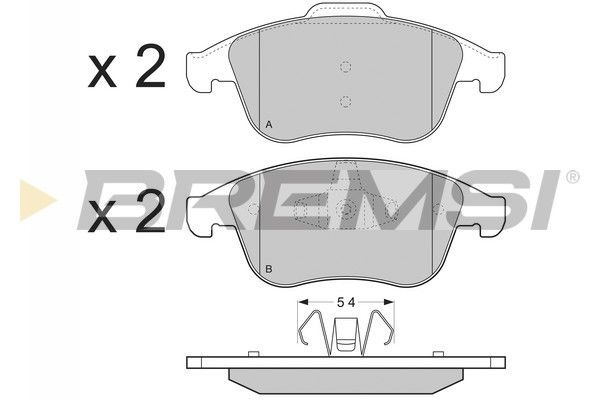 Гальмівні колодки пер. Megane III 08-/Scenic 09- (ATE)