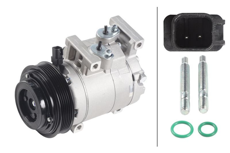 HELLA Compressor, air conditioning 8FK 366 204-561