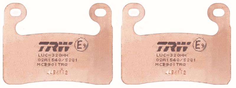 set placute frana,frana disc TRW MCB901TRQ