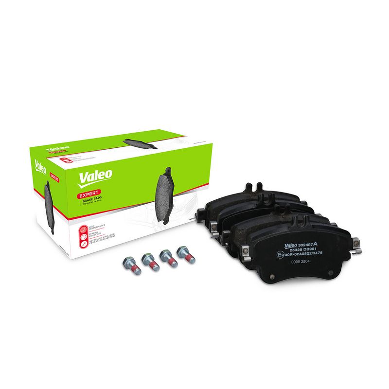 Piduriklotsi komplekt, ketaspidur, VALEO 302487A