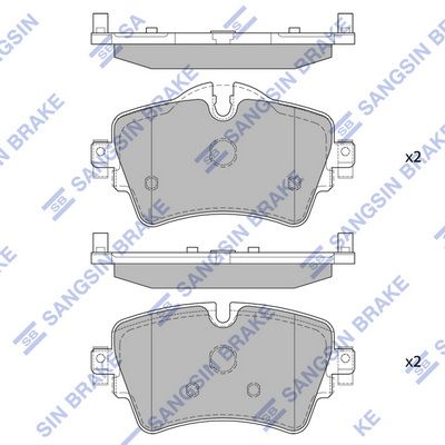 Hi-Q SP4005 - Brake Pad Set, disc brake