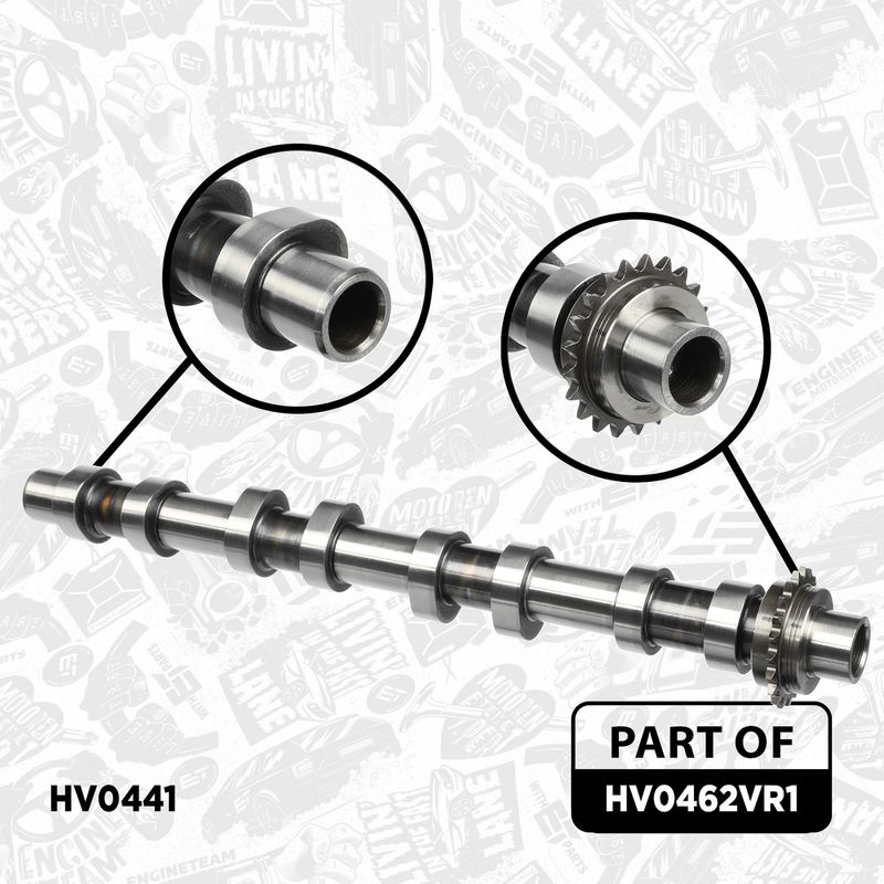 Product Image - Nokkenasset - HV0462VR1 - ET ENGINETEAM