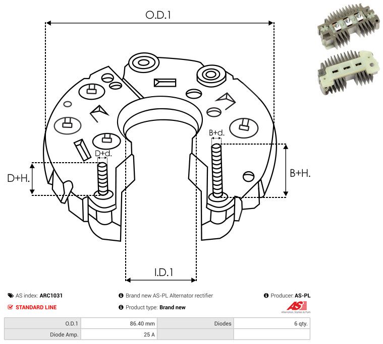 Seadistaja, generaator, AS-PL ARC1031