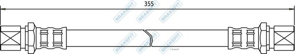 APEC Brake Hose BHO4271