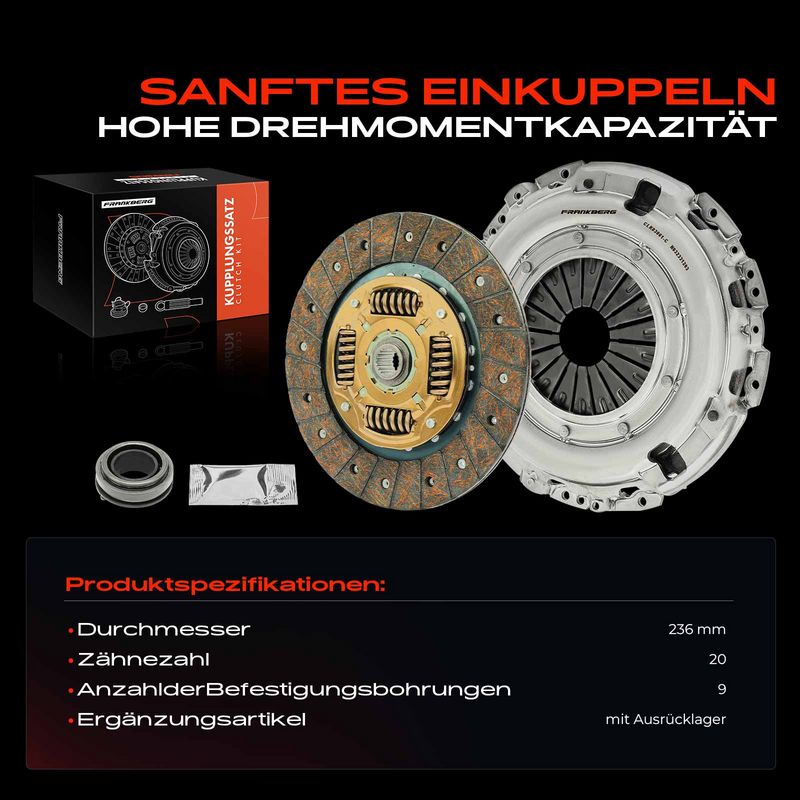 Frankberg 5481FB0037712 Clutch Kit