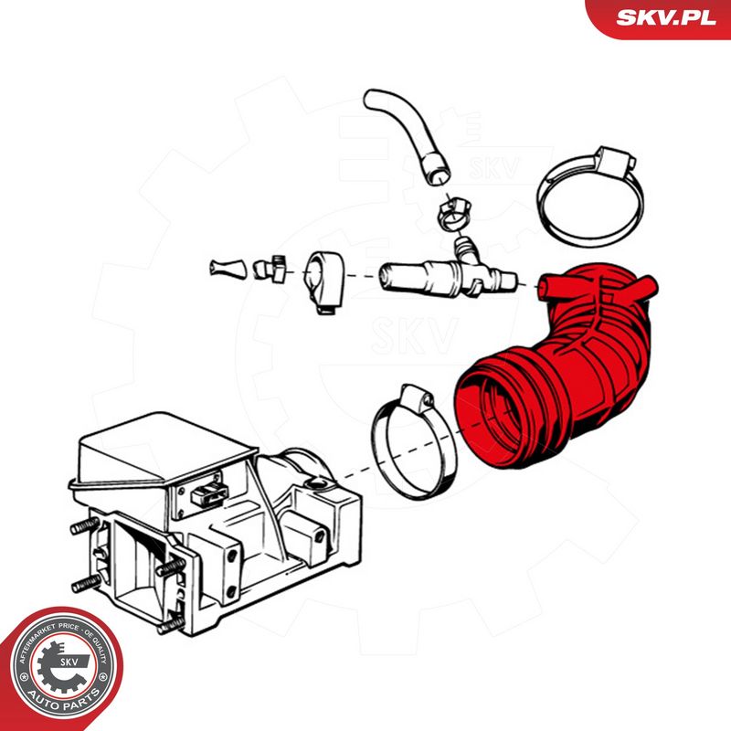 Õhutoru, õhufilter, ESEN SKV 24SKV432