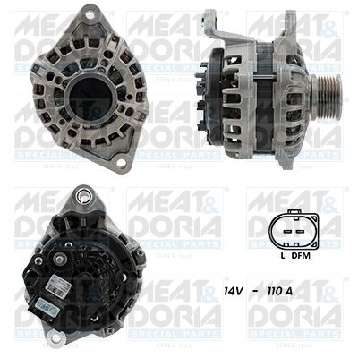 MEAT & DORIA Dynamo / Alternator 55101371G