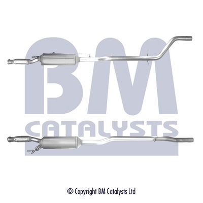 BM CATALYSTS Korom-/részecskeszűrő, kipufogó BM11274H
