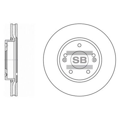 Гальмівний диск, Hi-Q SD1036