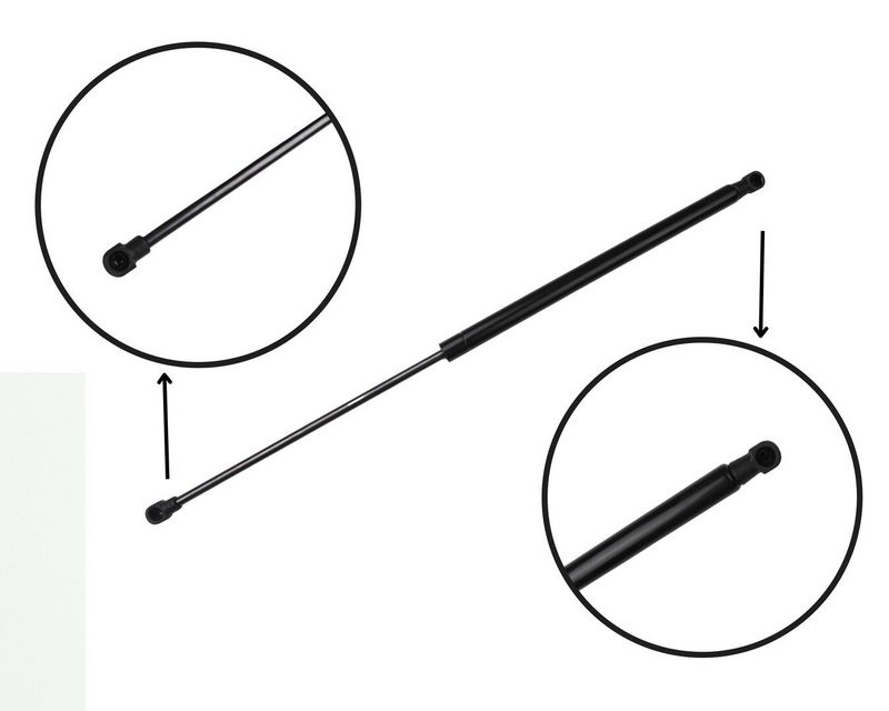 Gasveer kofferdeksel Links/Rechts maximale lengte: 547mm, sUV:195mm past: VW GOLF VIII LIFTBACK 07.19-
