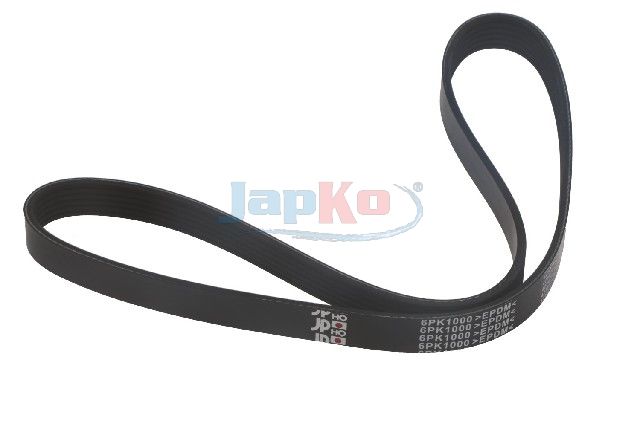 JAPKO 6PK1000 - V formos rumbuotas diržas