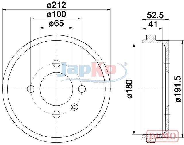 Piduritrummel, JAPKO 560912C
