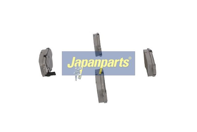 PA-0075AF JAPANPARTS Kit pastiglie freno, Freno a disco 