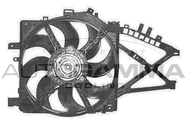 AUTOGAMMA ventilátor, motorhűtés GA227021
