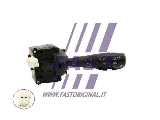 Переключатель подрулевой Renault Trafic, Lodgy, Dokker, Sandero II, Logan II ( 14-) 15-PIN + 2-PIN (FT82135) Fast