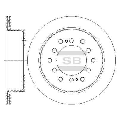 Гальмівний диск, Hi-Q SD4039