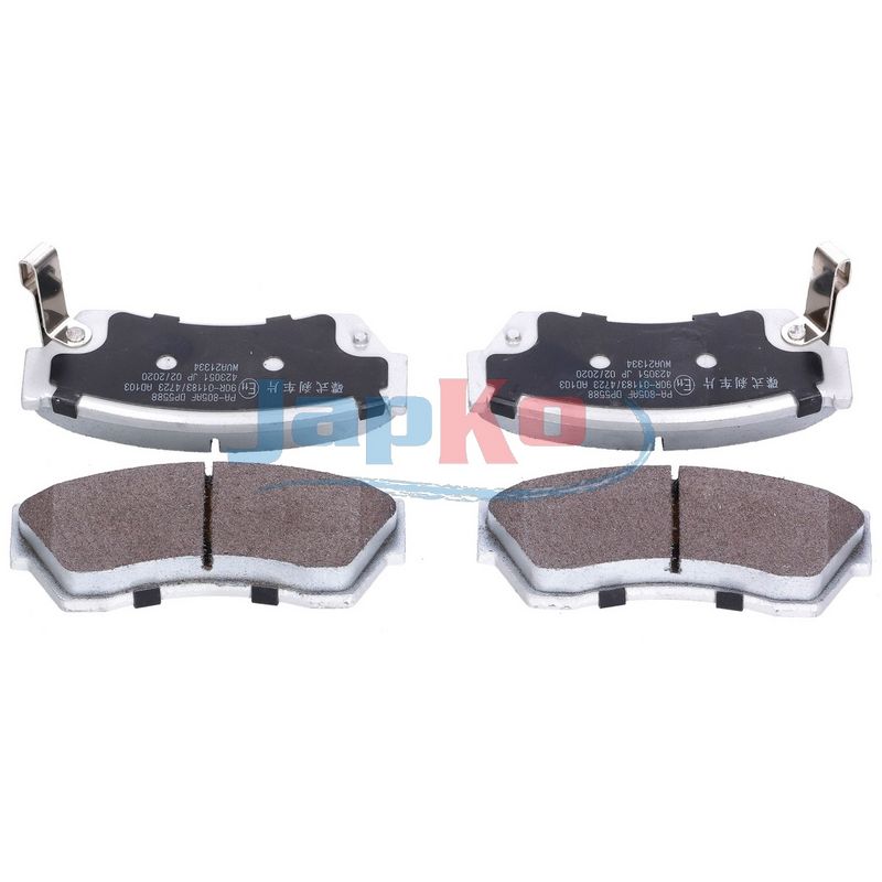 set placute frana,frana disc JAPKO 50805