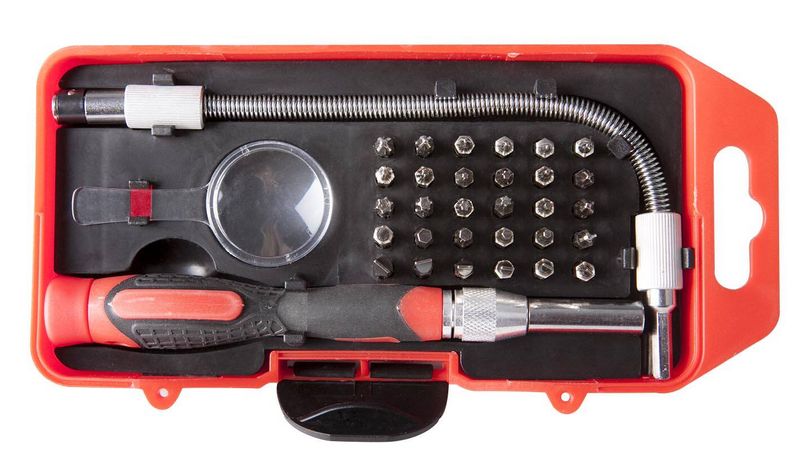 COFFRET TOURNEVIS DE PRECISION+EMBOUTS (