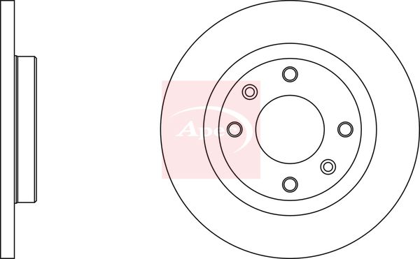 APEC Brake Disc DSK2974