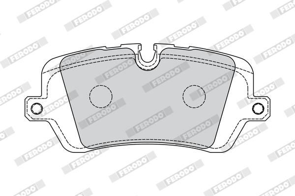 FERODO Plaquettes de frein à disque FDB4678
