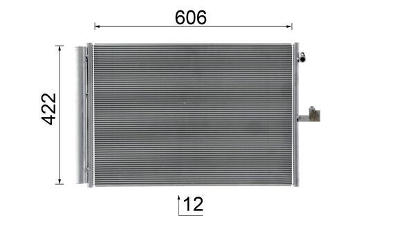 Product Image - Condensor, airconditioning - AC932000S - MAHLE