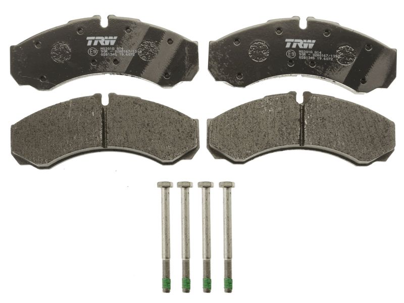 TRW GDB1345 Brake Pad Set, disc brake