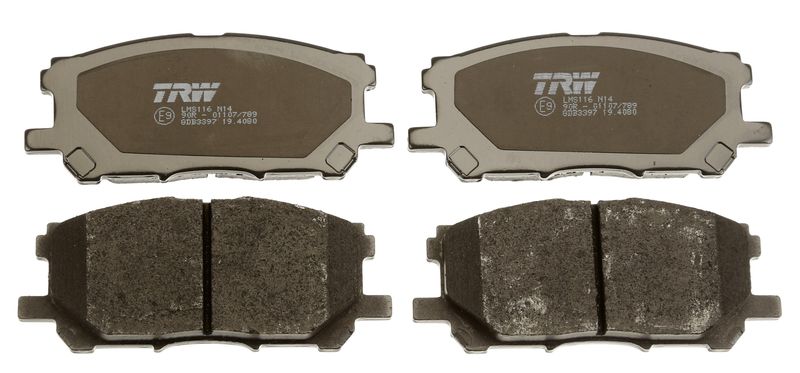 TRW GDB3397 Brake Pad Set, disc brake