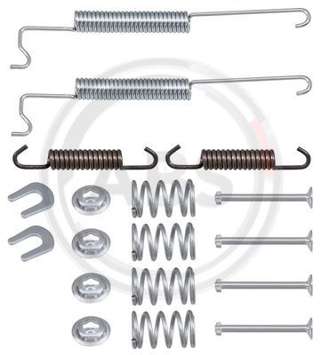 Комплект приладдя, гальмівна колодка, A.B.S. 0049Q