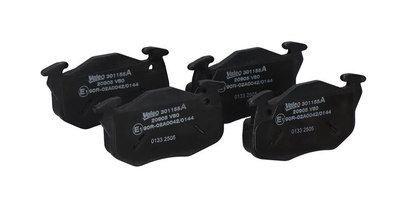 Sada brzdových destiček, kotoučová brzda 301155A