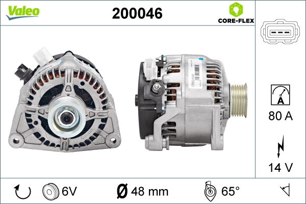 VALEO Dynamo / Alternator 200046