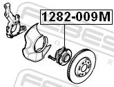 FEBEST 1282-009M Wheel Hub