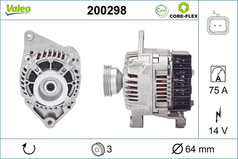 VALEO Dynamo / Alternator 200298