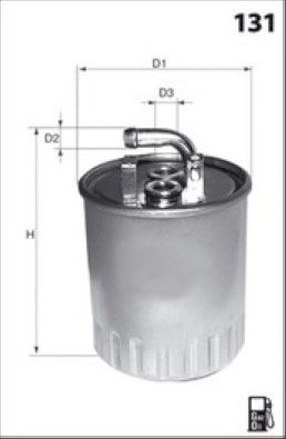 MISFAT Filtre à carburant M600