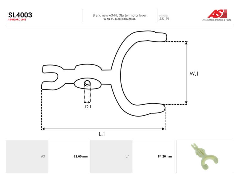 Starterihoob, Karburaator, AS-PL SL4003