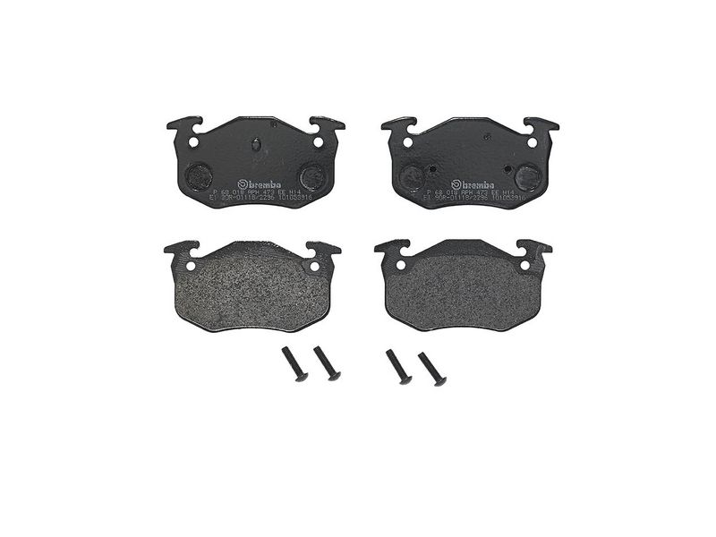комплект спирачно феродо, дискови спирачки BREMBO