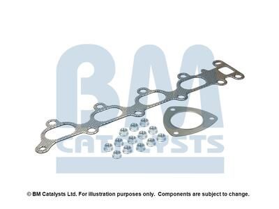 Montagesatz, Abgasanlage