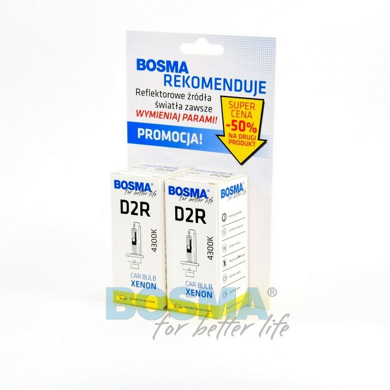 BOSMA 6807D - Lemputė D2R Xenon 85V 35W