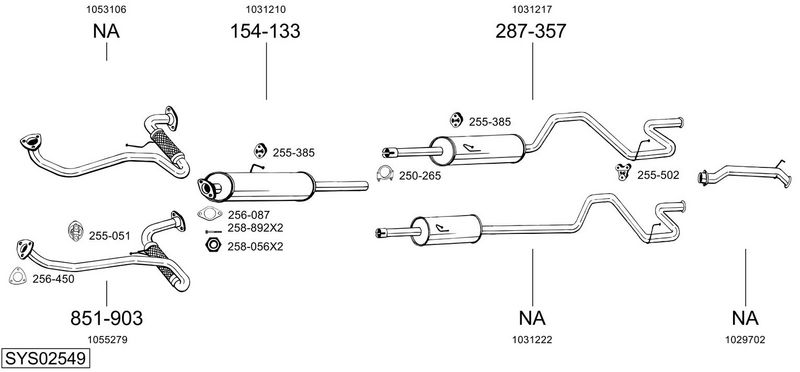 BOSAL Uitlaatsysteem