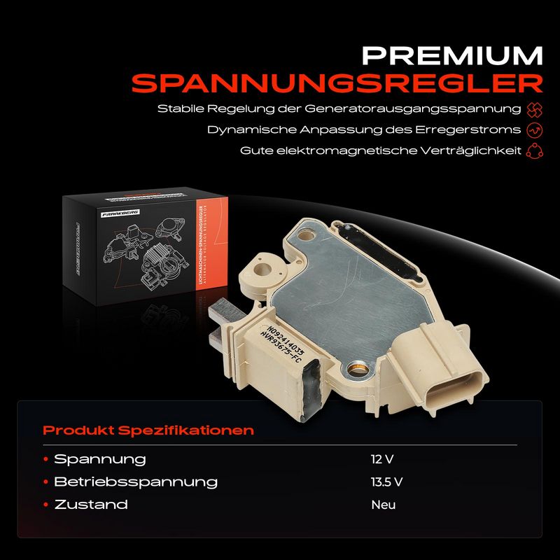 Frankberg 5481FB0053437 Alternator Regulator