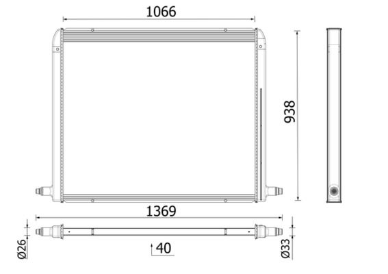 Product Image - Radiateur - CR2702000P - MAHLE