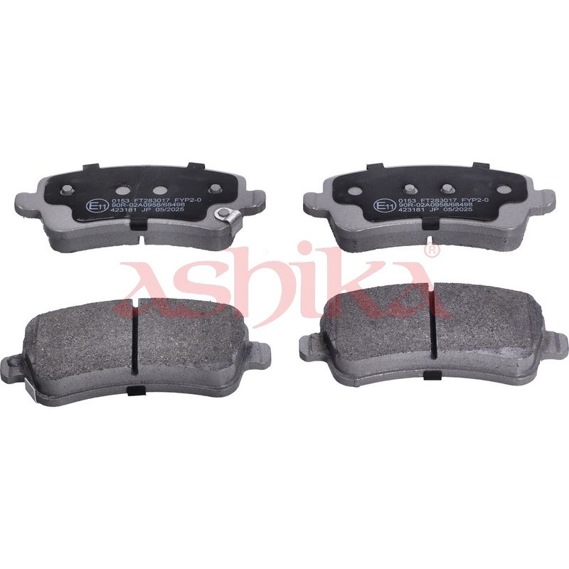 ASHIKA 50-00-0153 - Brake Pad Set, disc brake