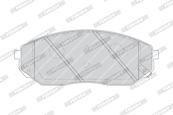 FERODO FDB1735 Brake Pad Set, disc brake