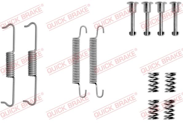 QUICK BRAKE tartozékkészlet, rögzítőfék pofa 105-0841