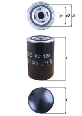 Фільтр палива, Knecht KC184