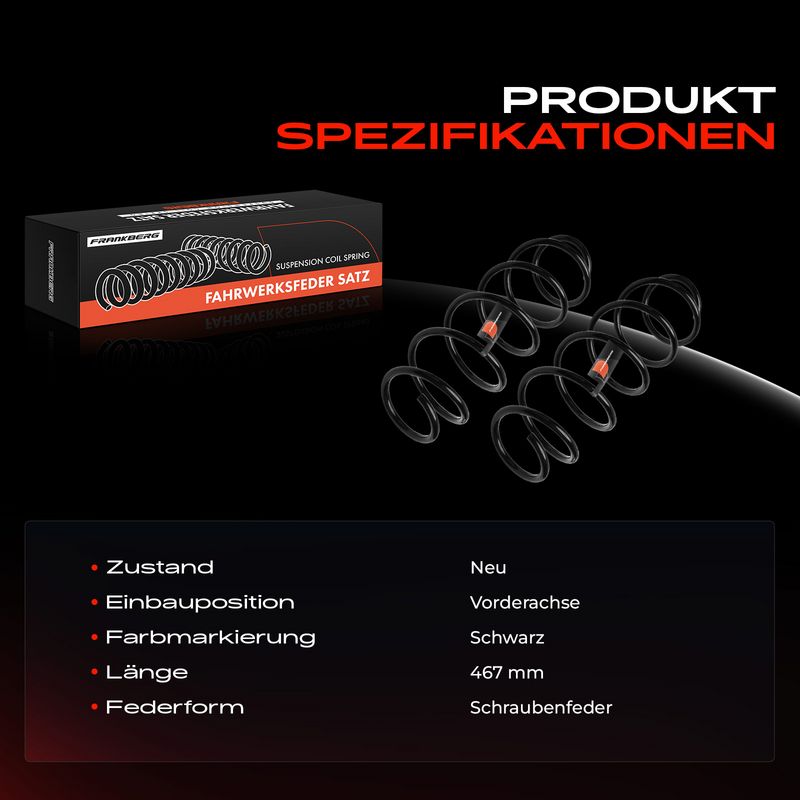 Frankberg 5481FB0031167 Suspension Spring