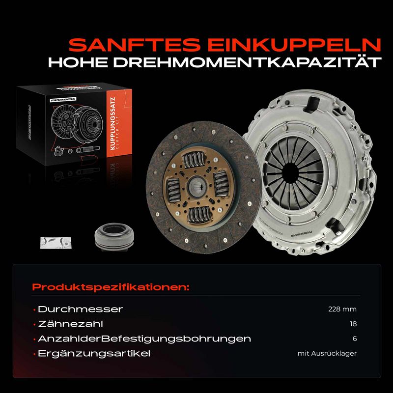 Frankberg 5481FB0028835 Clutch Kit